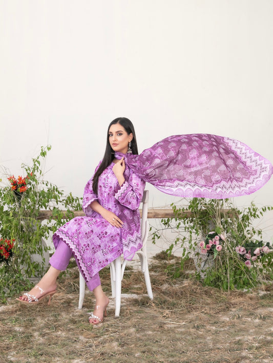 Printed Lawn 3pc