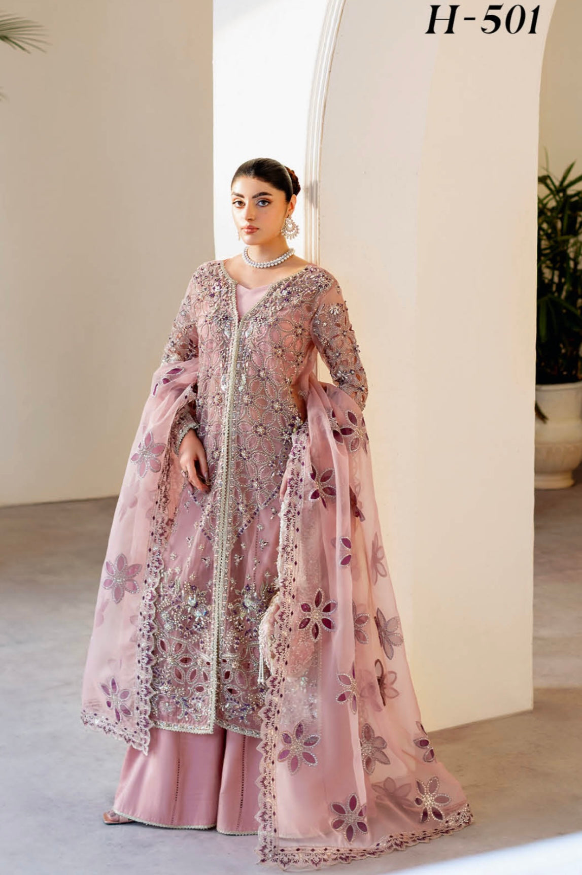 Hand-Embellished Suit 3pc