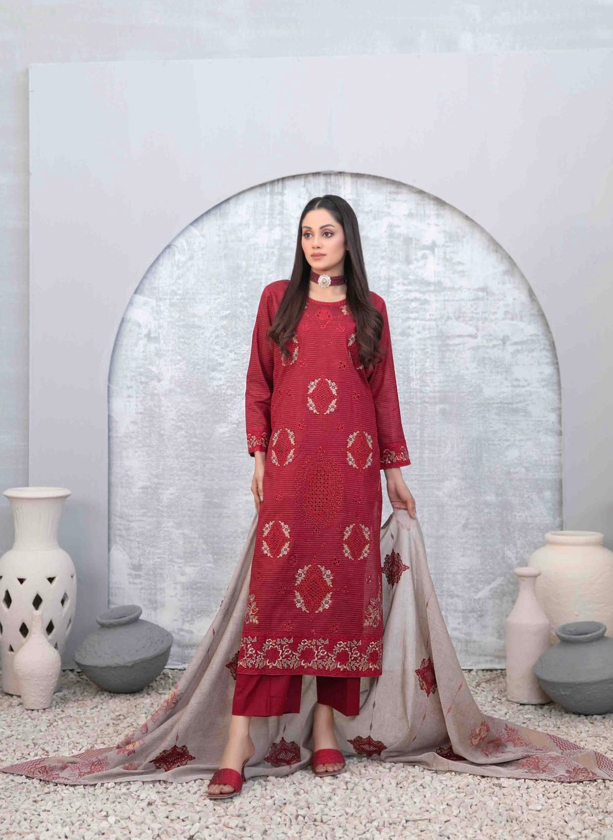 Festive Zarri Doria Lawn 3pc