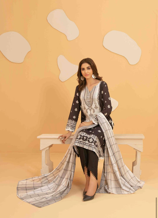 Digital Print Lawn 3pc