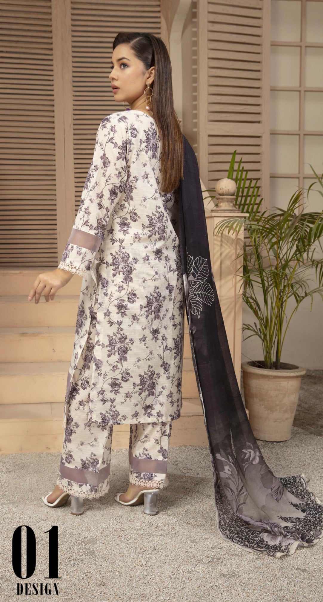 Bana Dora Lawn 3pc