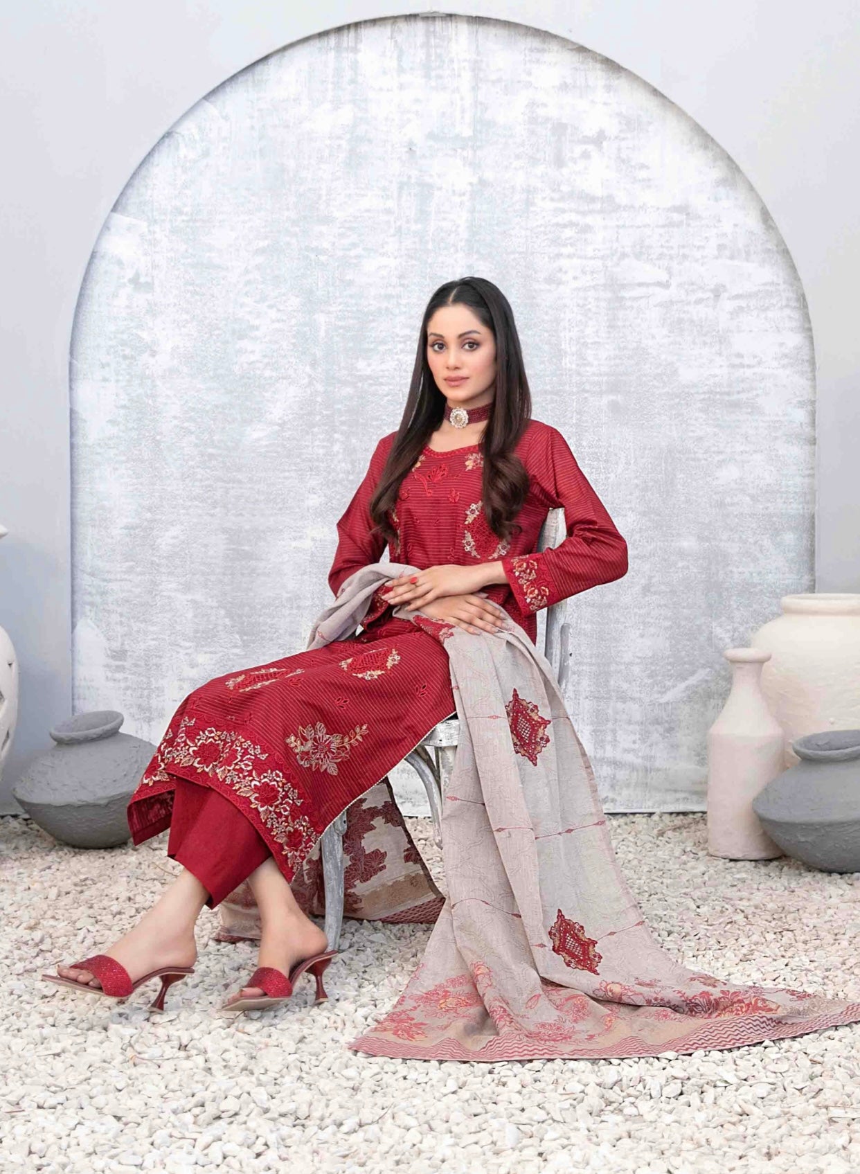 Festive Zarri Doria Lawn 3pc