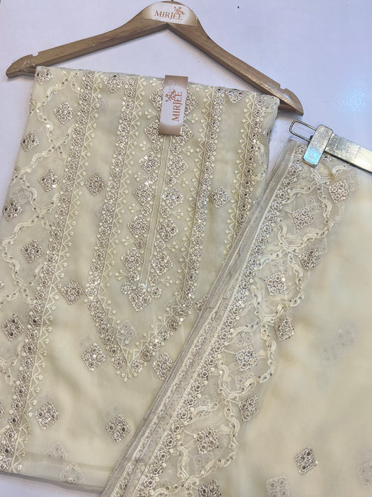 Bareeze Chiffion Suits 4pc