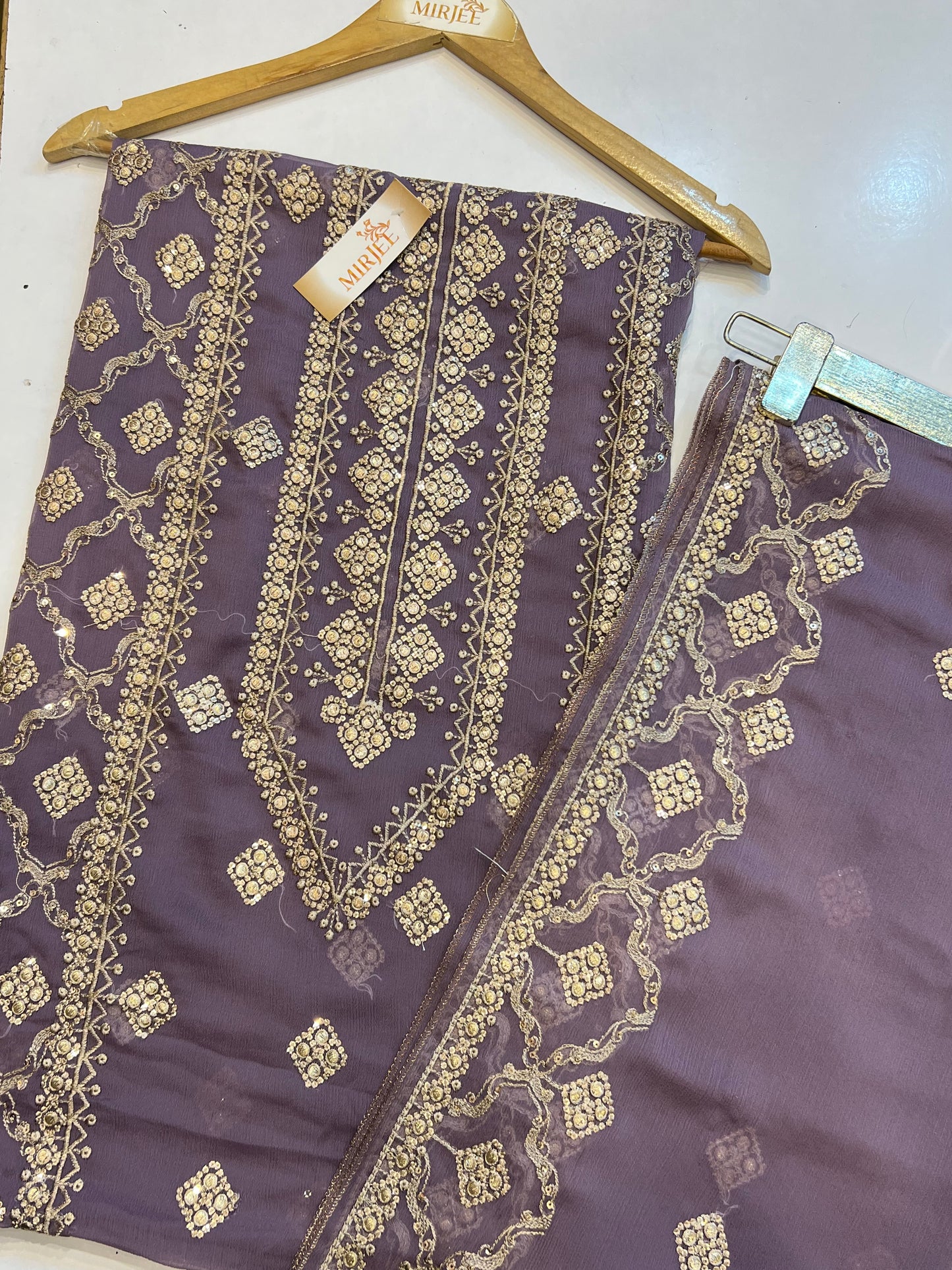 Bareeze Chiffion Suits 4pc
