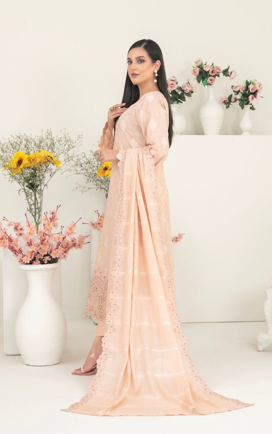 Embroidered Zarri Lawn Suit