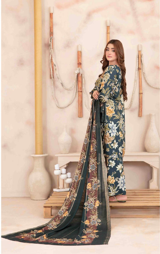 Printed Staple Suit 3pc