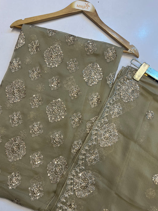 Bareeze Chiffion Suits 4pc