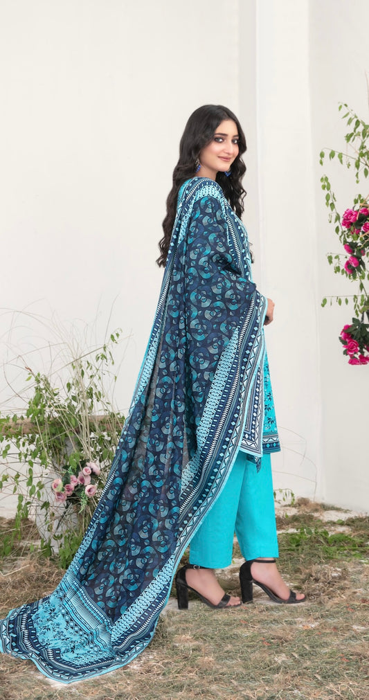 Printed Lawn 3pc