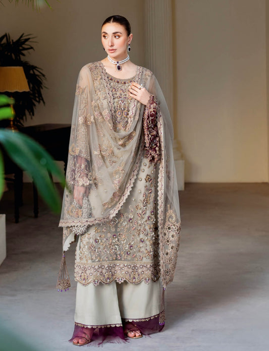 Hand-Embellished Suit 3pc