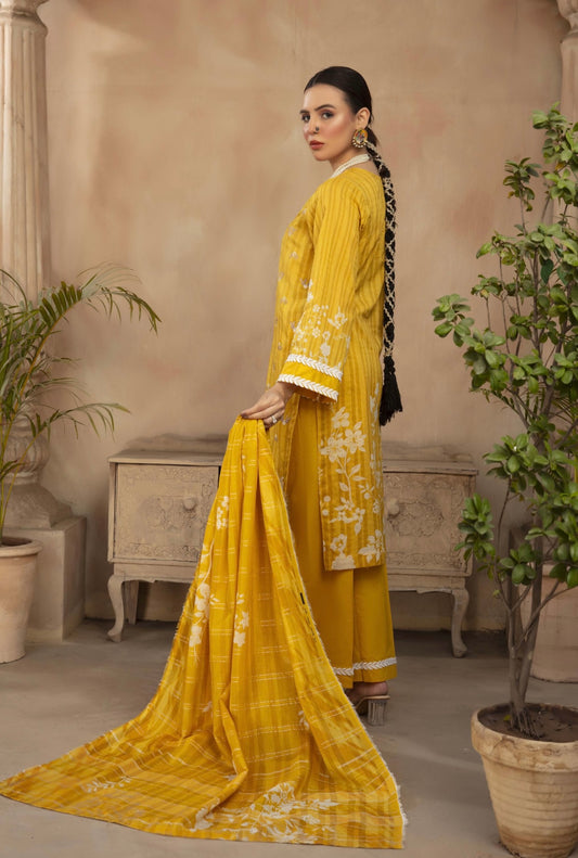 Embroidered Lawn 3pc