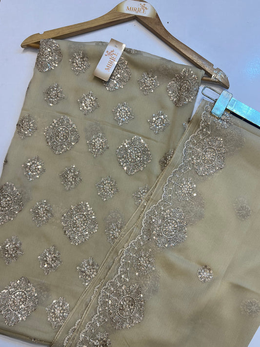 Bareeze Chiffion Suits 4pc