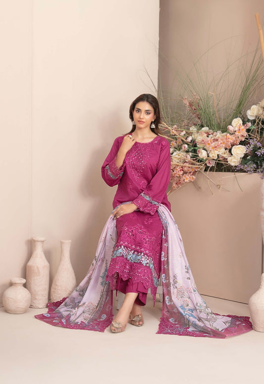 Luxury Lawn 3pc