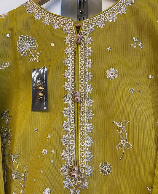 Embroidered 2pc Suit