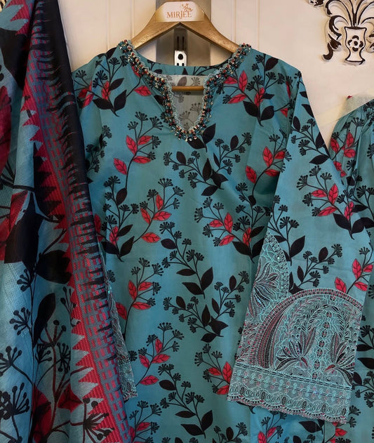 Luxury Printed Co-ords 3pc Suit