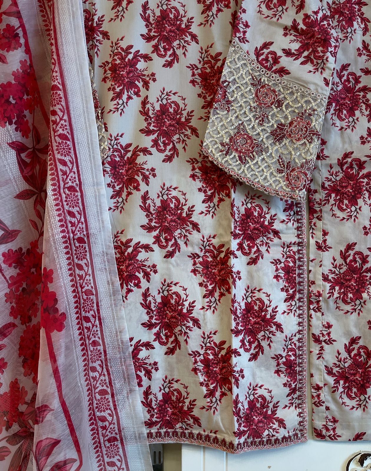 Luxury Printed Co-ords 3pc Suit