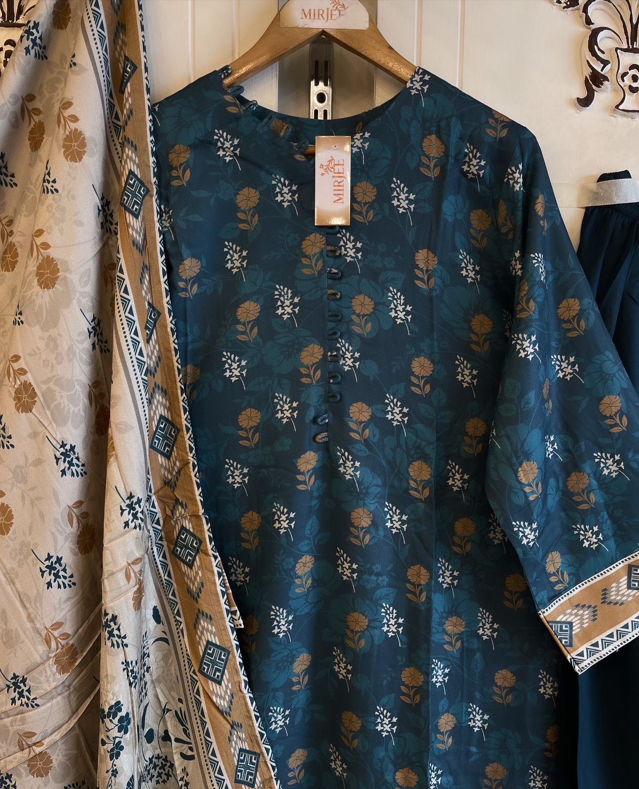 Printed Co-ords 3pc Suit