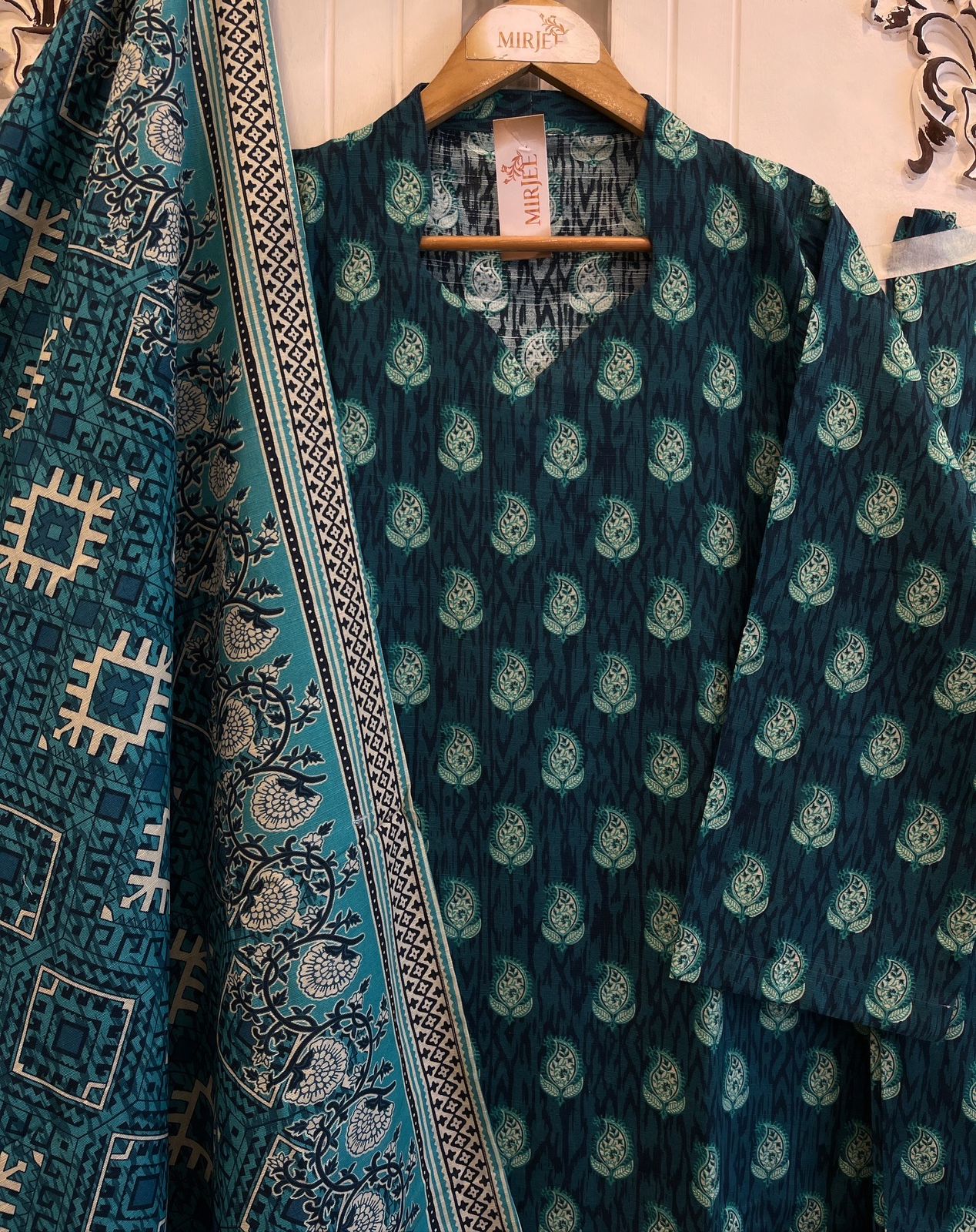 Printed Co-ords 3pc Suit