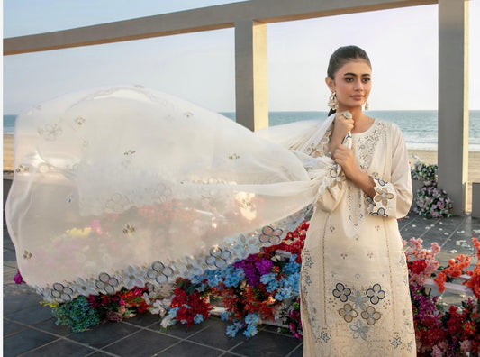 Luxury Embroidered Lawn Suit