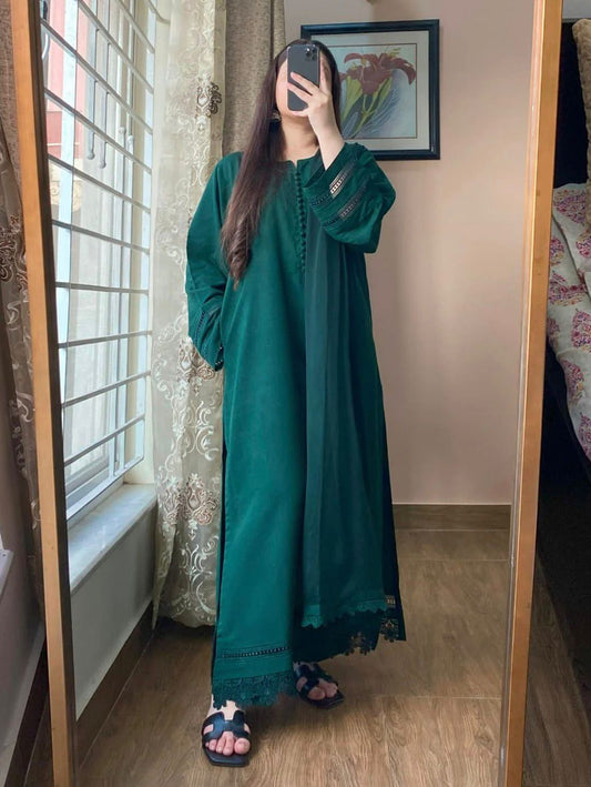 Solid Co-ords Pocket Style 3pc Suit