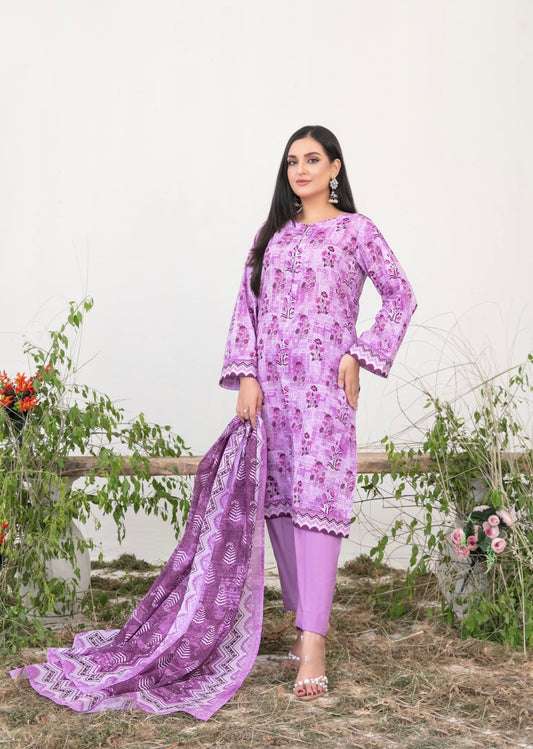 Printed Lawn 3pc