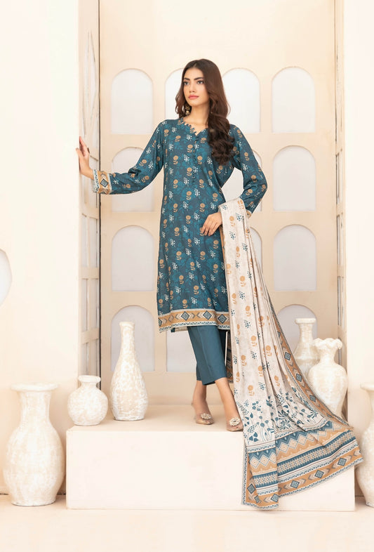 Printed Staple Suit 3pc