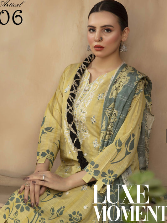 Embroidered Lawn 3pc