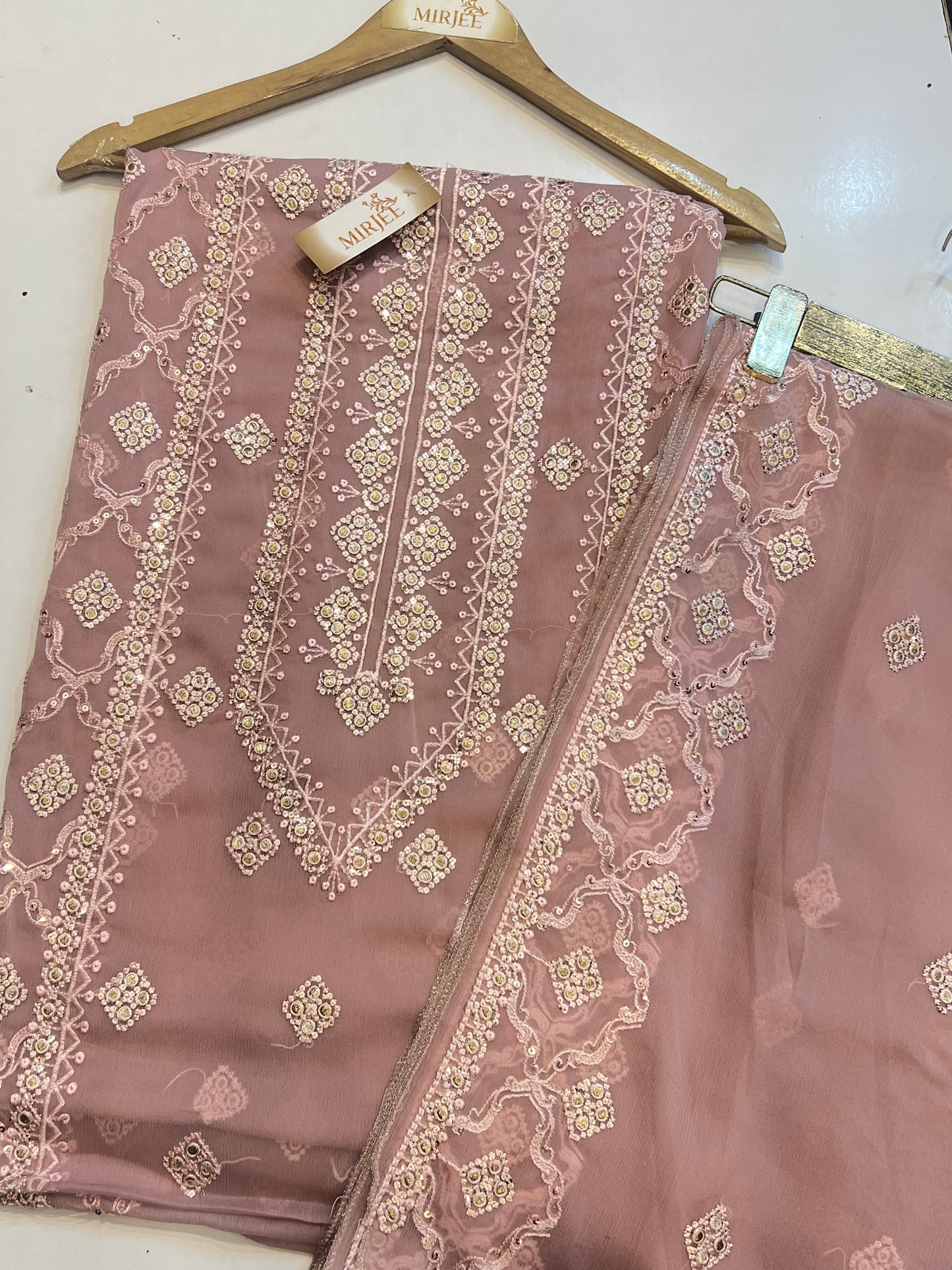 Bareeze Chiffion Suits 4pc