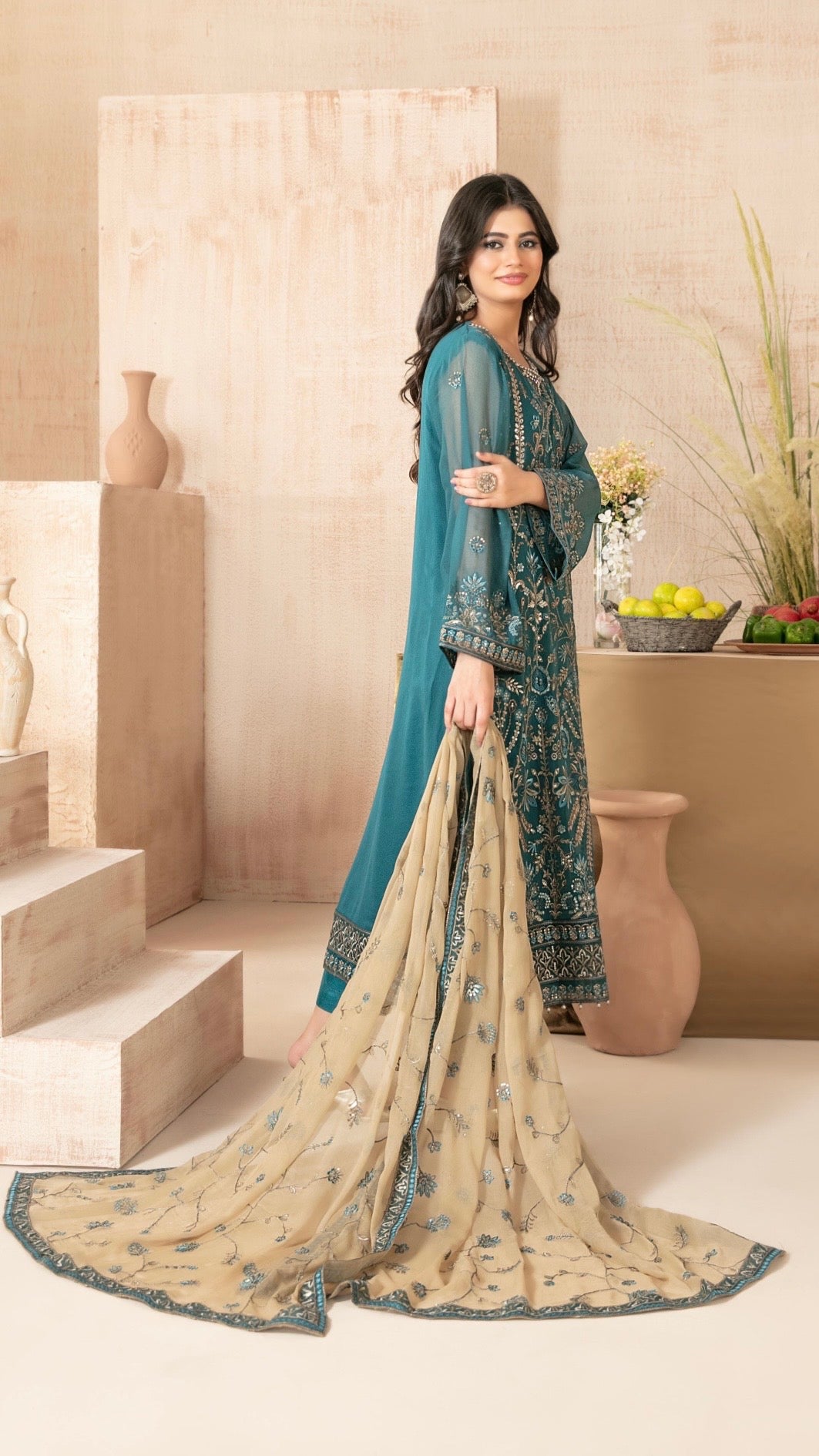 Luxury Chiffion Suit 3pc