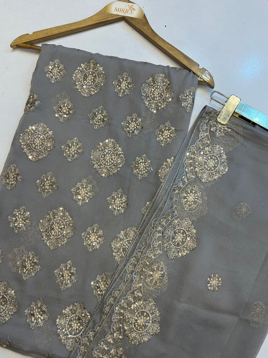 Bareeze Chiffion Suits 4pc