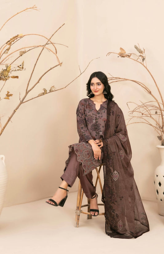 Premium Slub Linen Suit 3pc