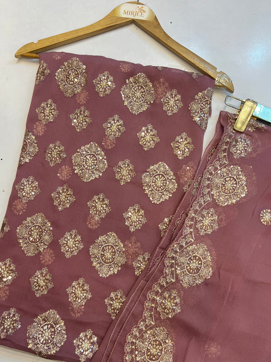 Bareeze Chiffion Suits 4pc