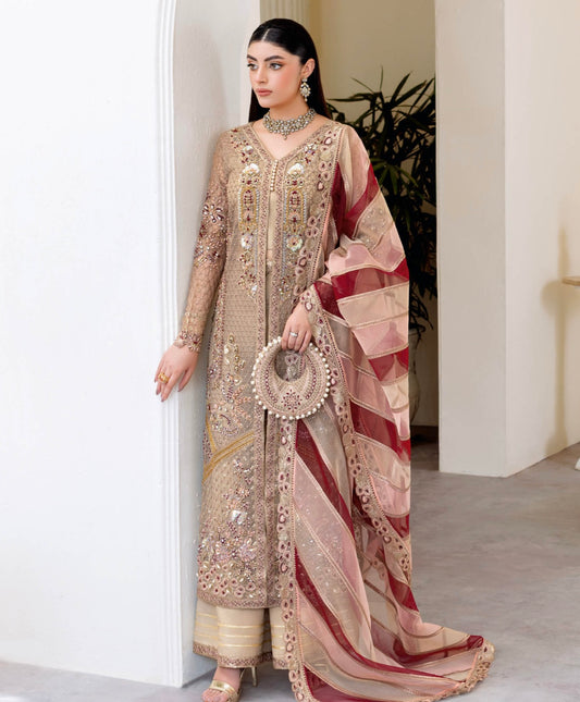 Hand-Embellished Suit 3pc
