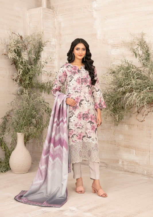 Luxury Zarri Chikankari Suit 3pc