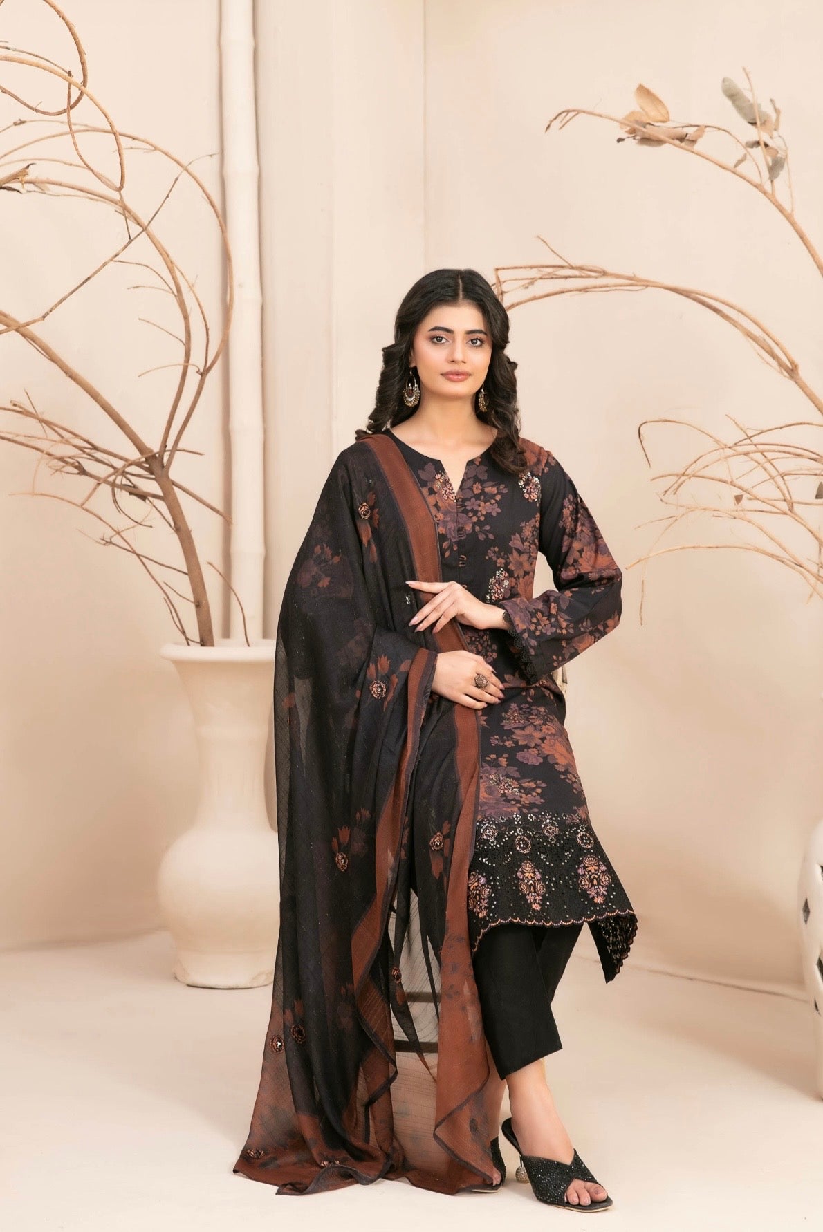 Premium Slub Linen Suit 3pc