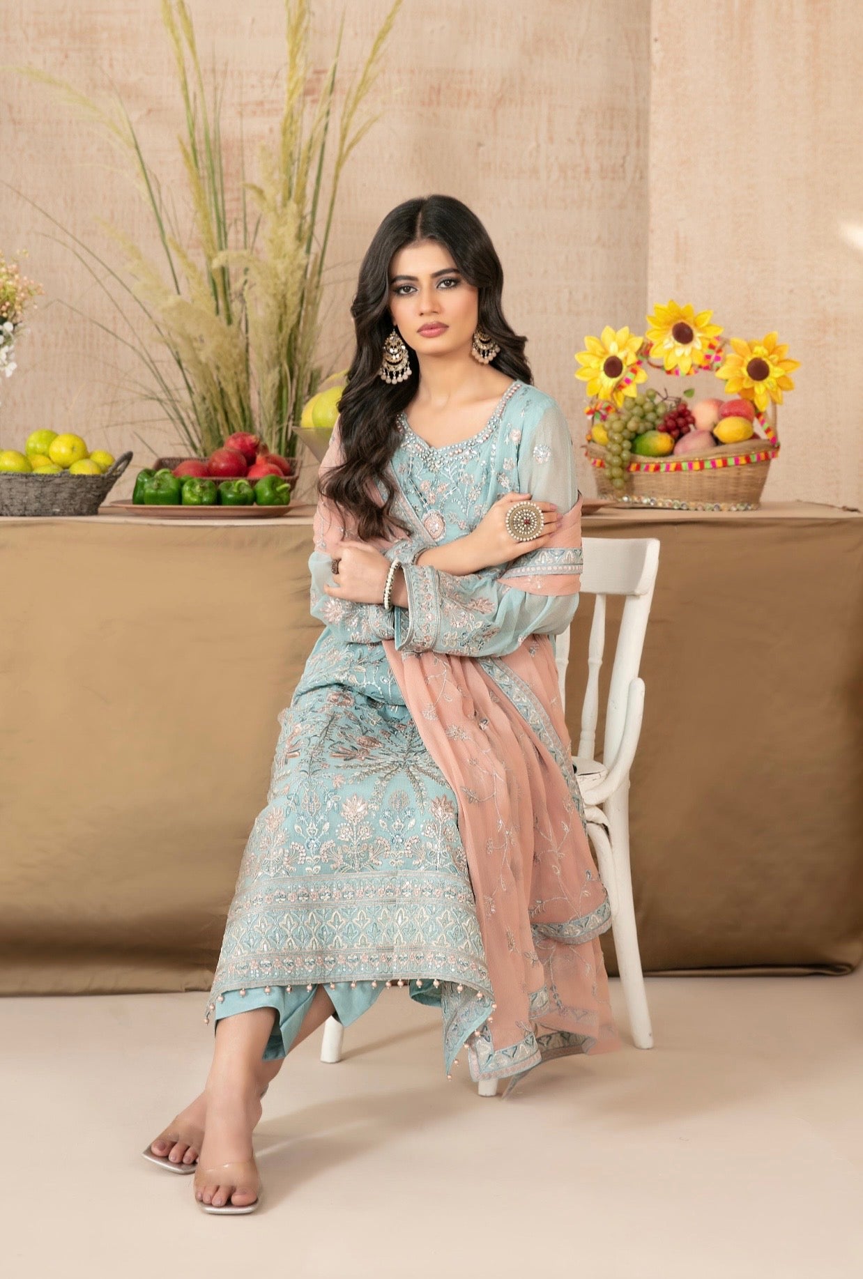 Luxury Chiffion Suit 3pc