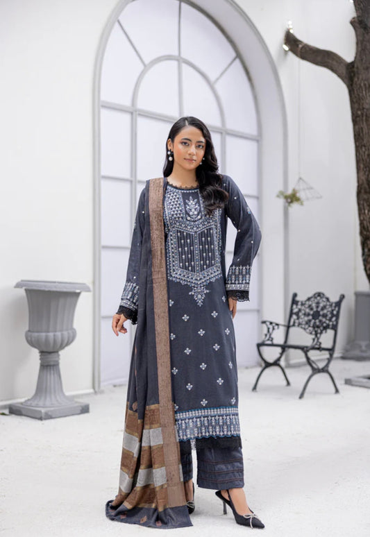 Luxury Peach Leather Suit 3pc