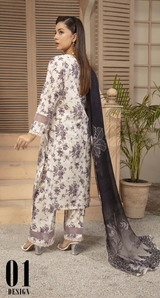 Bana Dora Lawn 3pc