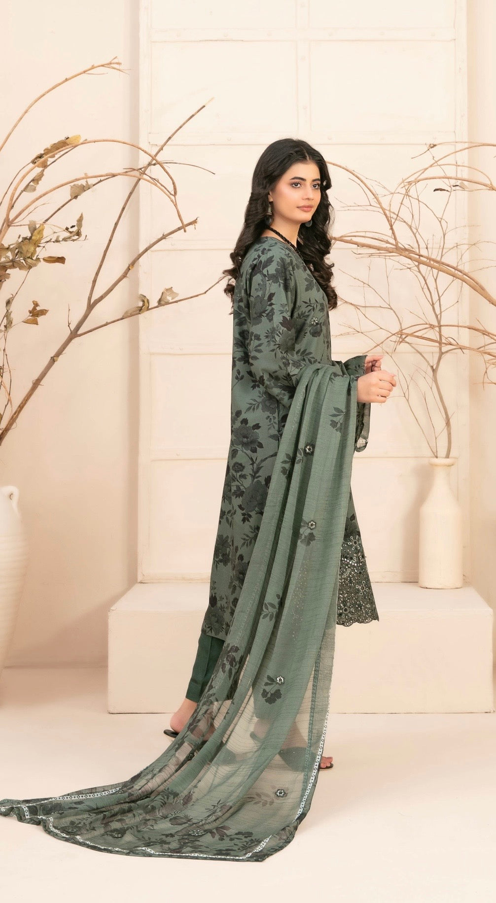 Premium Slub Linen Suit 3pc