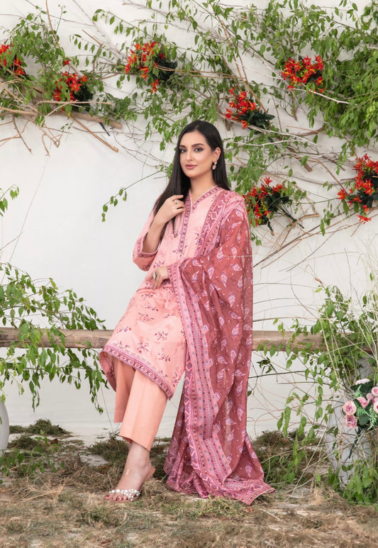 Printed Lawn 3pc