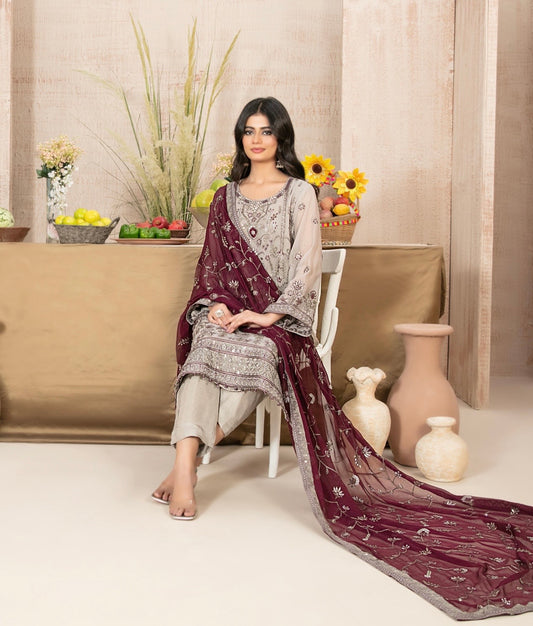 Luxury Chiffion Suit 3pc