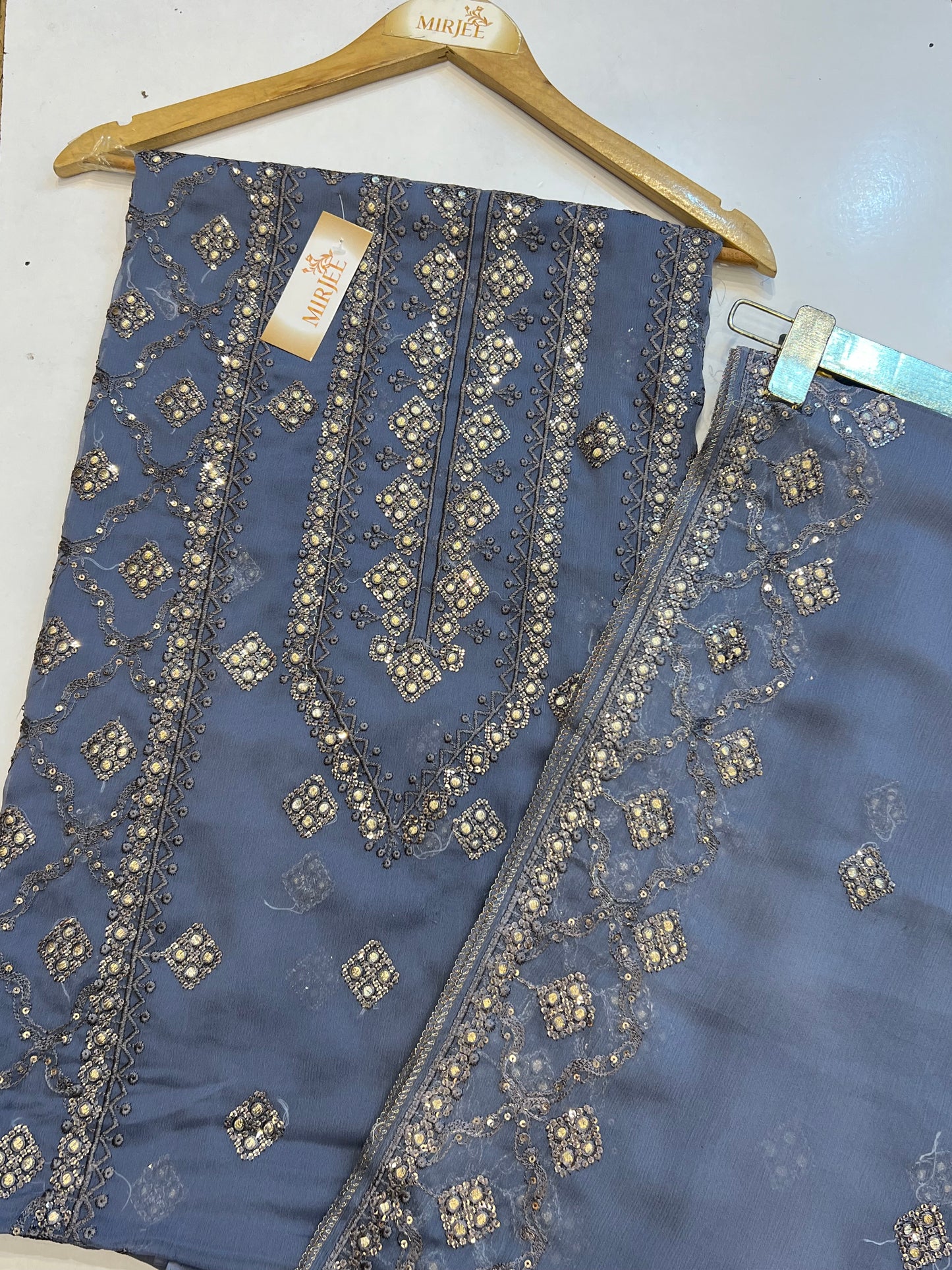 Bareeze Chiffion Suits 4pc