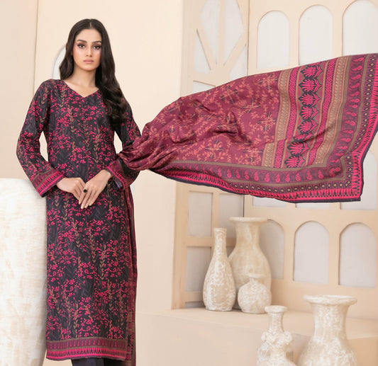 Printed Staple Suit 3pc