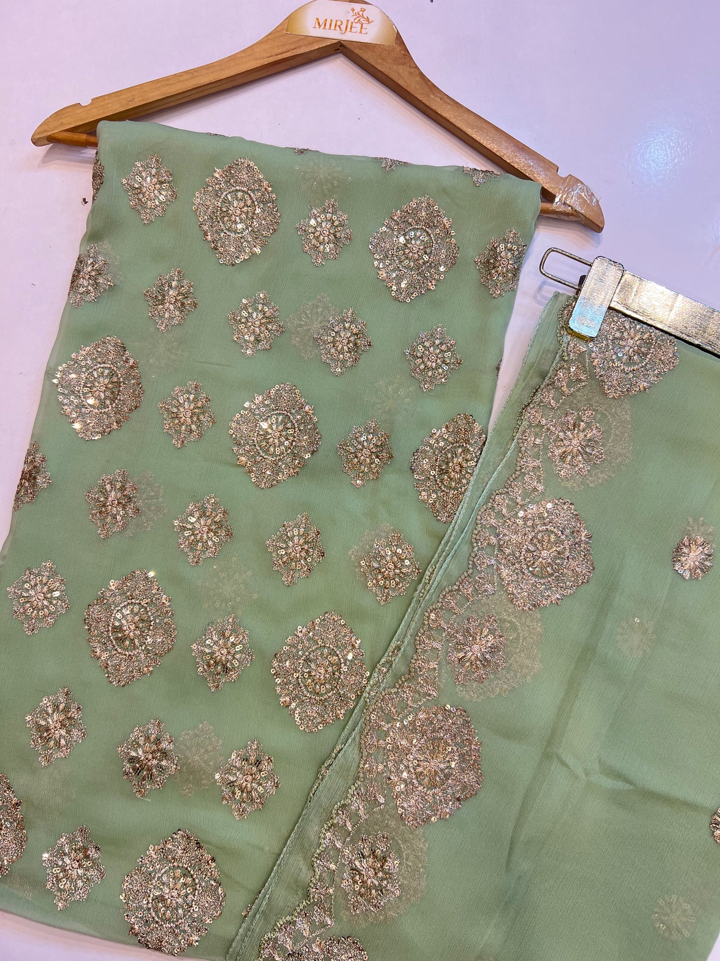 Bareeze Chiffion Suits 4pc