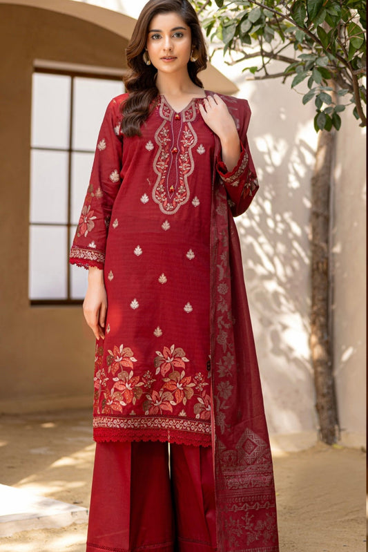 Luxury Embroidered Lawn Suit