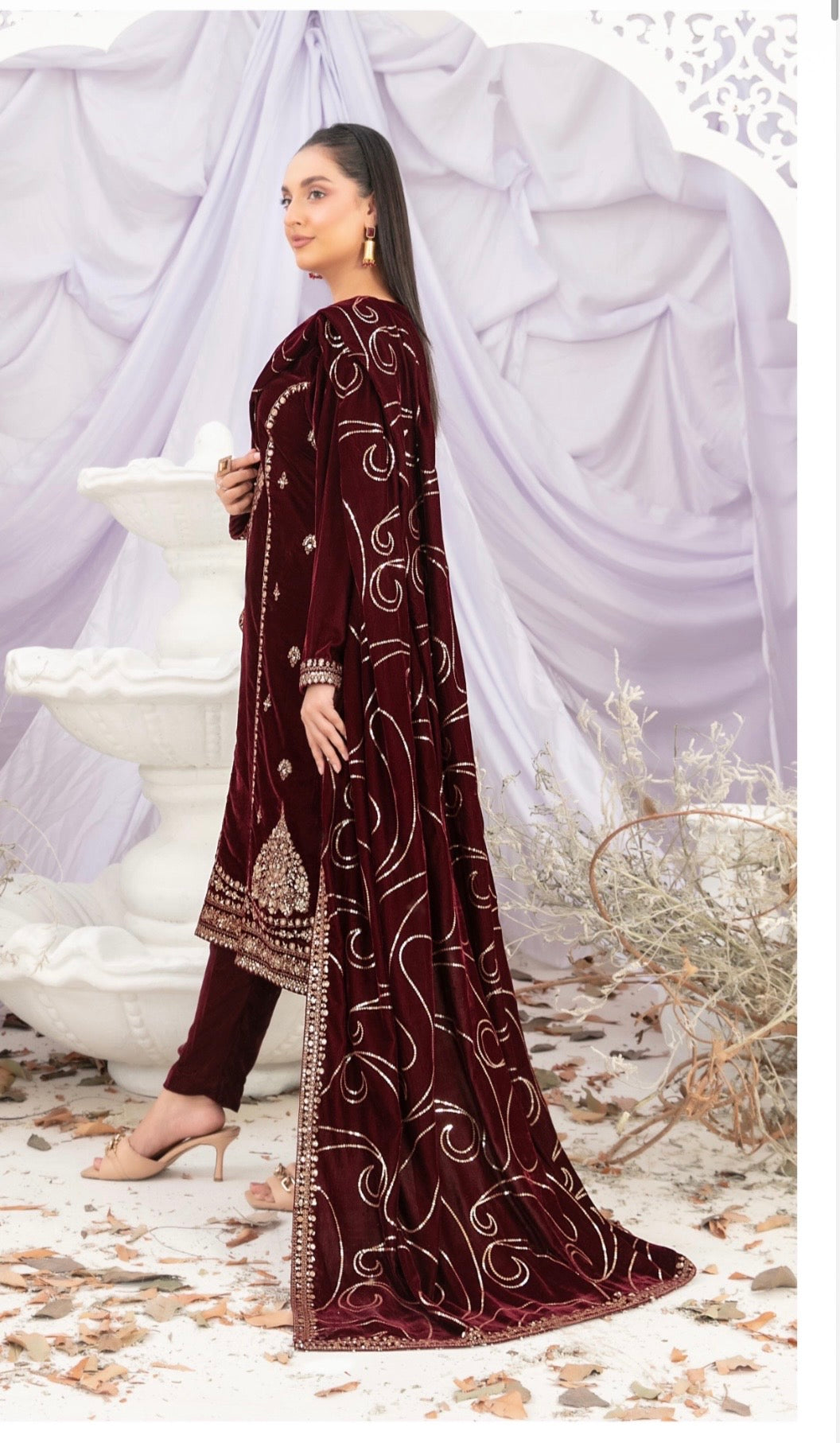 Luxury Velvet Suit 3pc