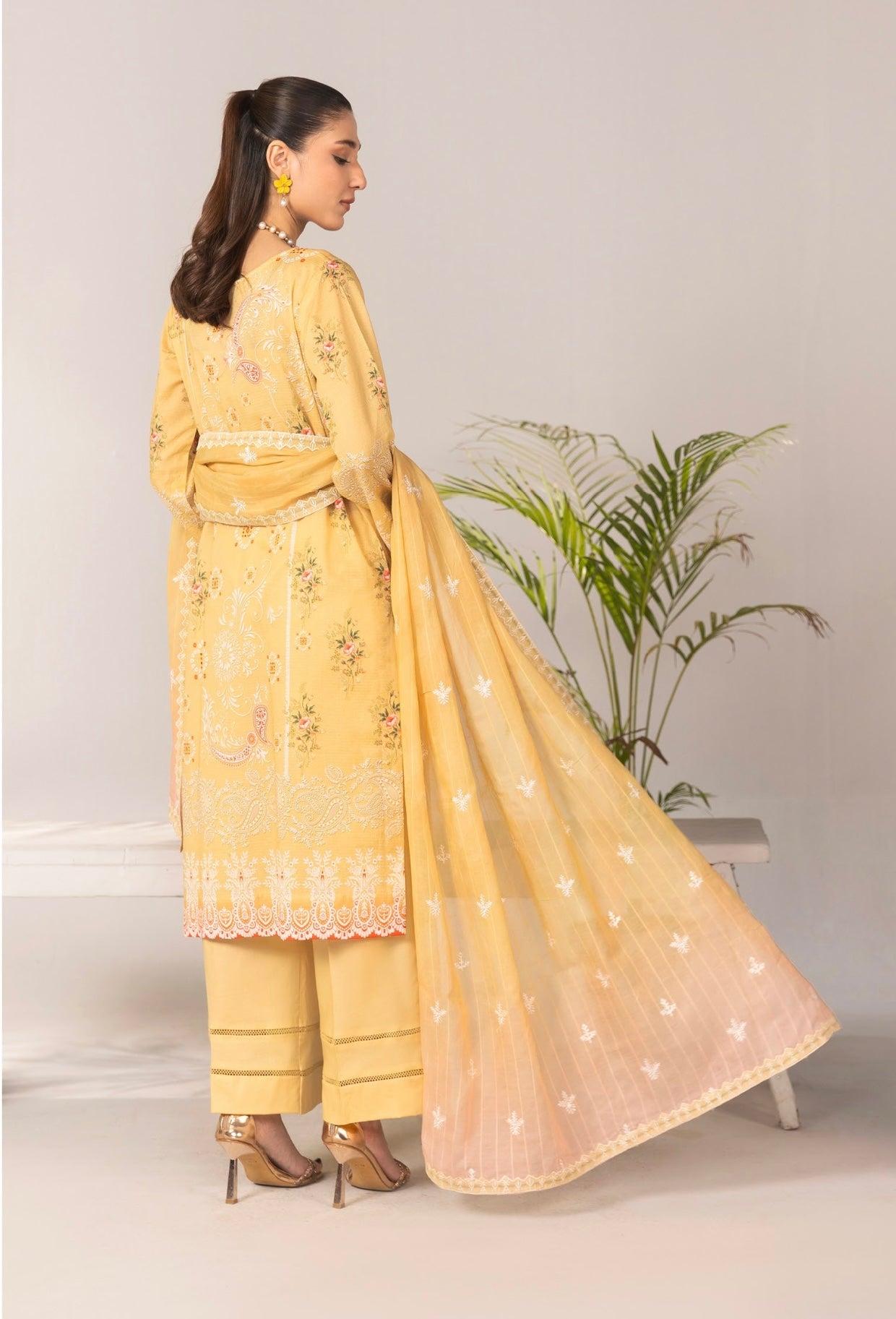 Embroidered Lawn 3pc