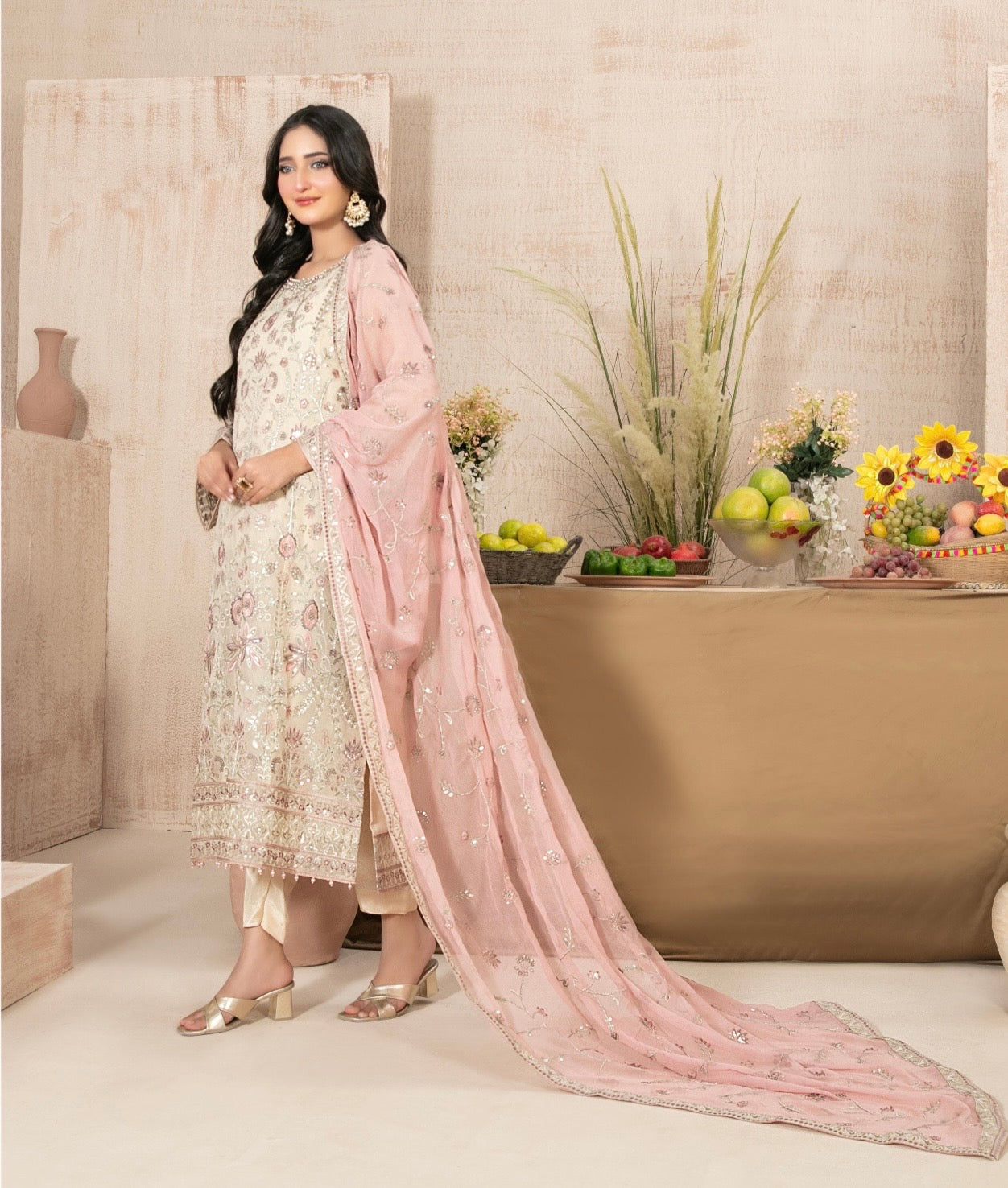 Luxury Chiffion Suit 3pc