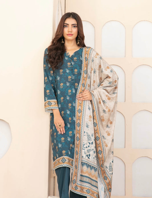 Printed Staple Suit 3pc