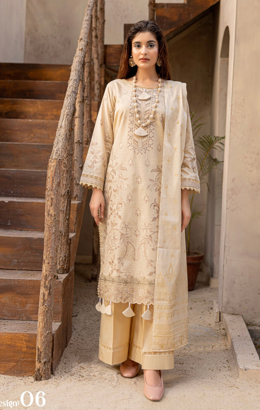 Luxury Embroidered Lawn Suit