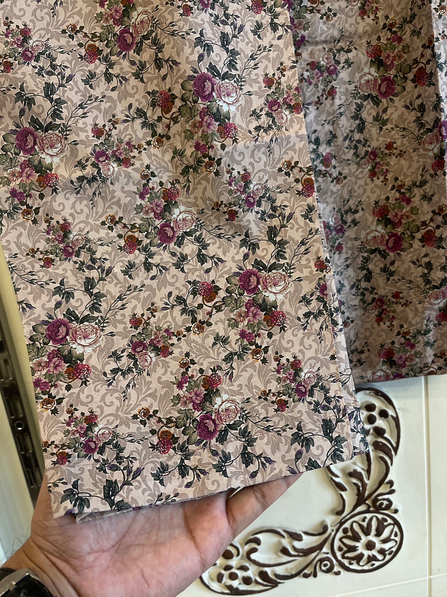 Embroidered Co-ord 2pc Suit
